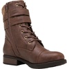 GLOBALWIN Women’s Fashion Low Heels Ankle Boots(1903brown)