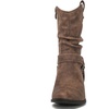 GLOBALWIN Women’s Mid Calf Cowgirl Boots Western Boots For Women(19yy17 Camel2)