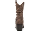 GLOBALWIN Women’s Mid Calf Cowgirl Boots Western Boots For Women(19yy17 Camel2)